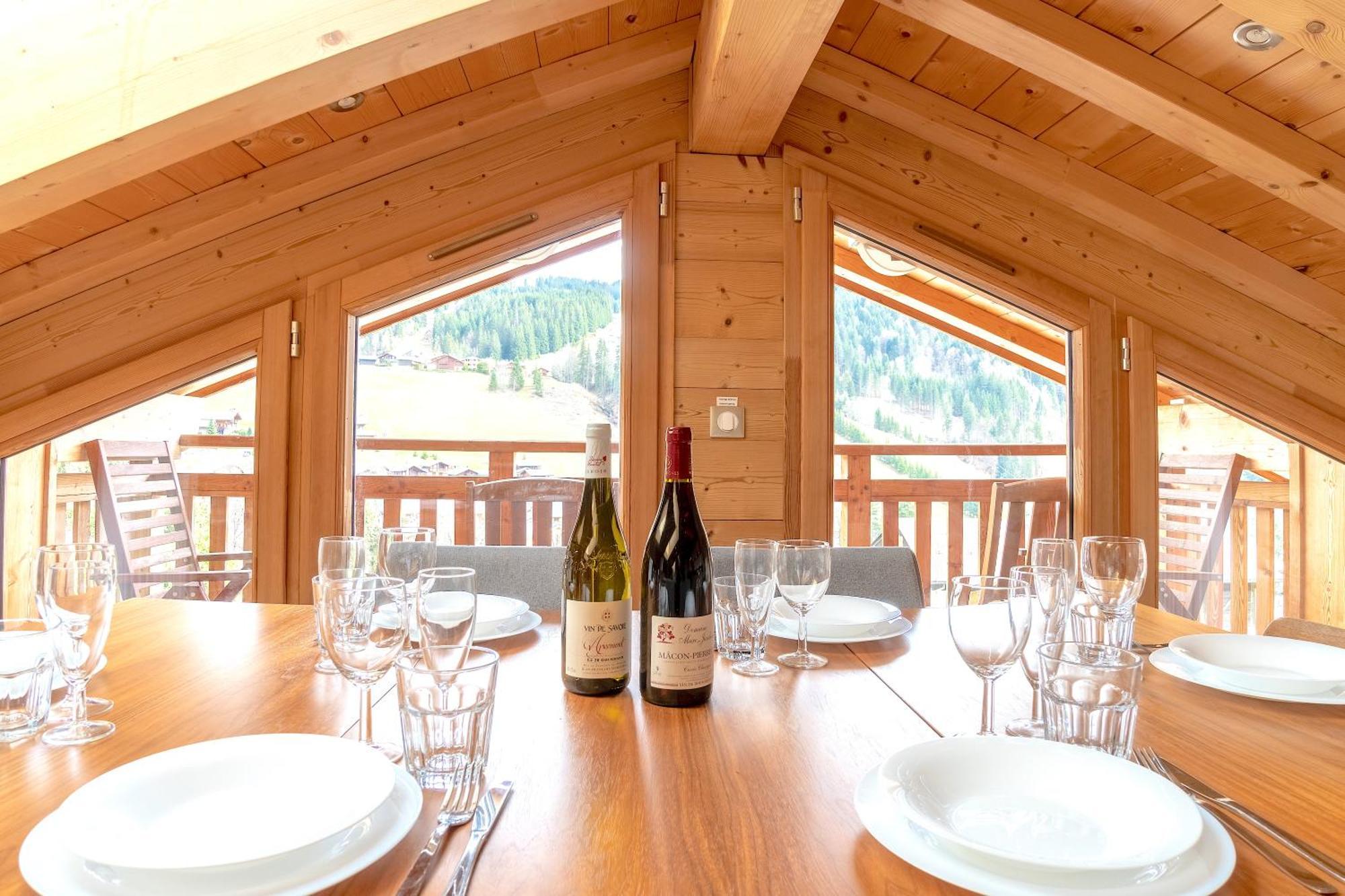 Orta Chalet Ле-Гет Екстериор снимка